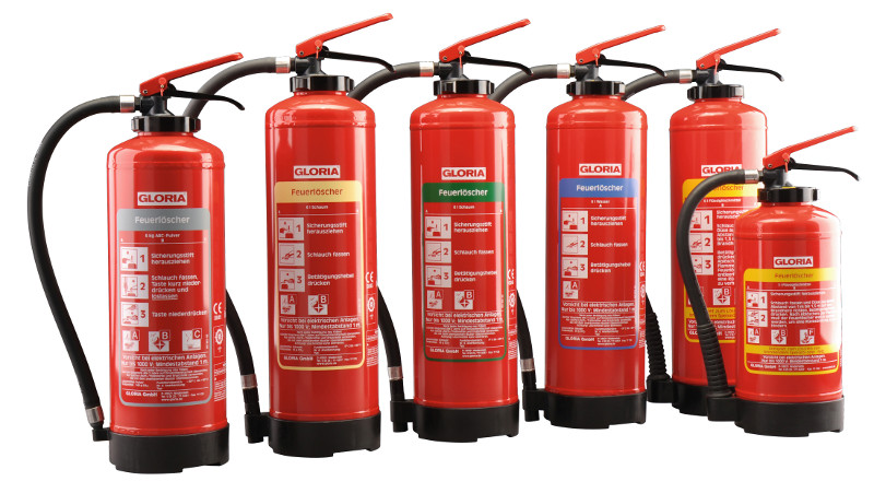 GLORIA Easy Serie – Feuerlöscher in verschiedenen Ausführungen